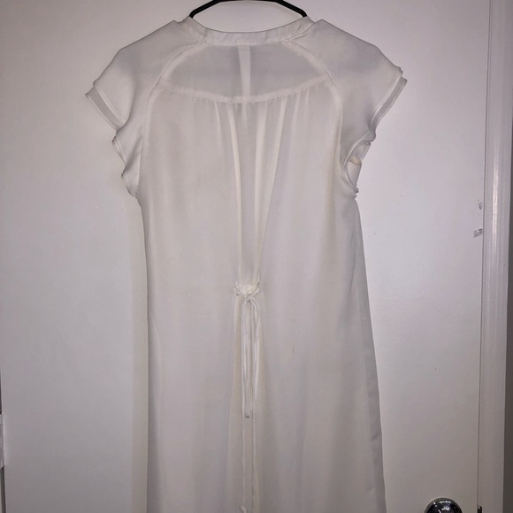 Rabbit Rabbit Rabbit white midi babydoll dress - Picture 4 of 4